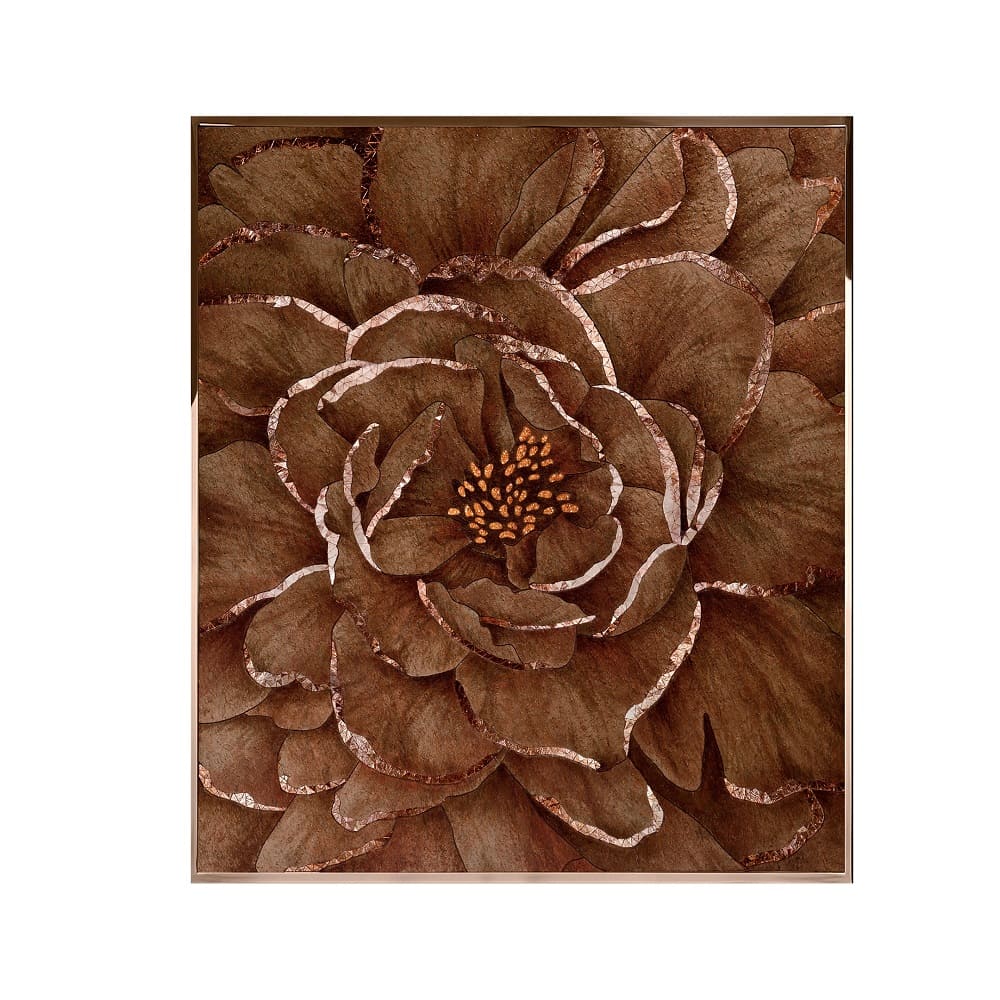 Painting Visionnaire Peonia в интерьере