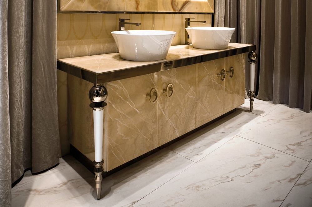 Bathroom cabinet Visionnaire Portorose в интерьере