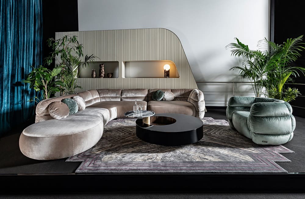 Table lamp Visionnaire Roma в интерьере
