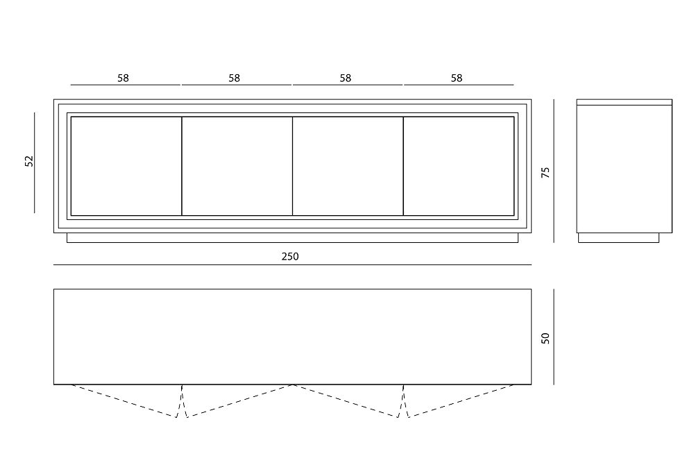 Sideboard Visionnaire Ruskin в интерьере
