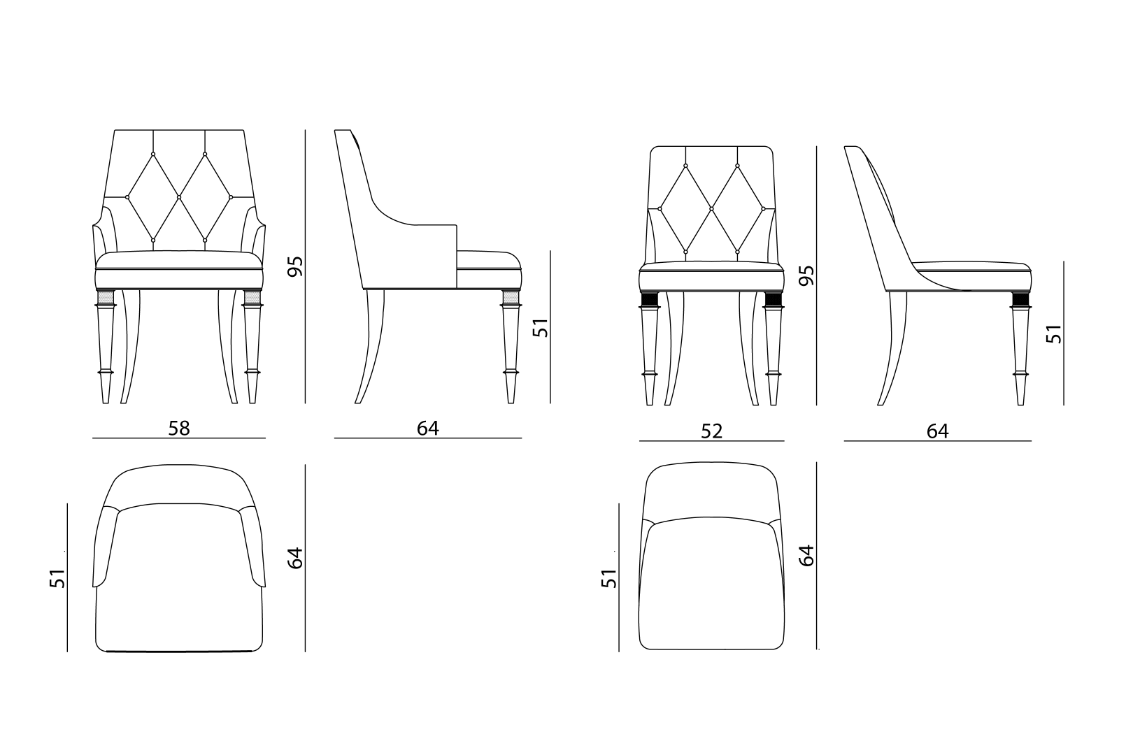 Chair Visionnaire Sevigne в интерьере
