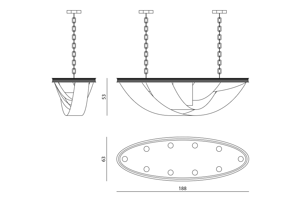 Chandelier Visionnaire Sylar в интерьере