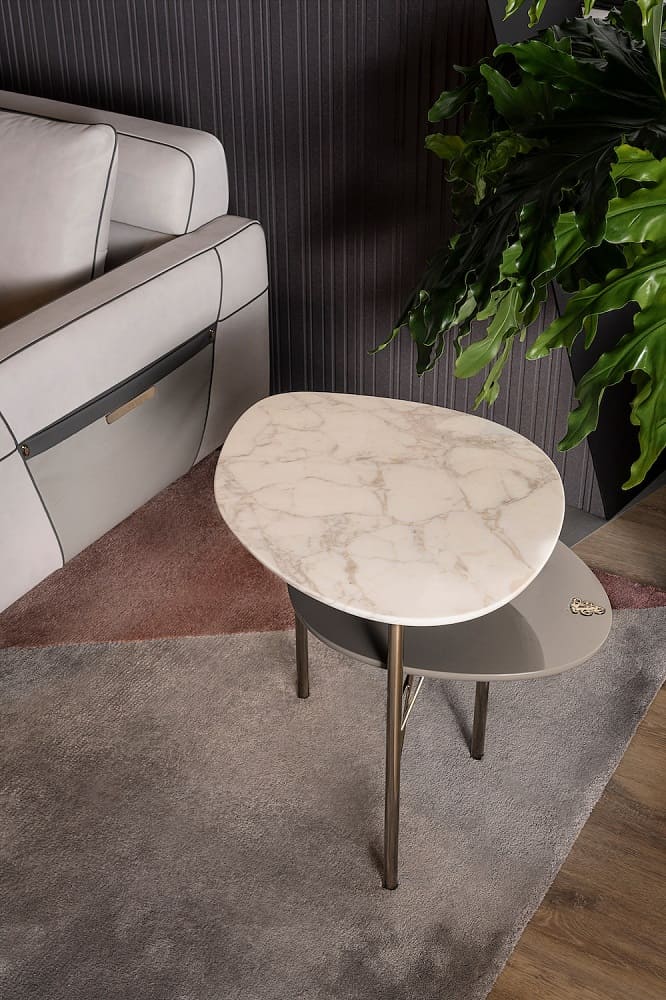 Visionnaire Corner table Trapeze в интерьере