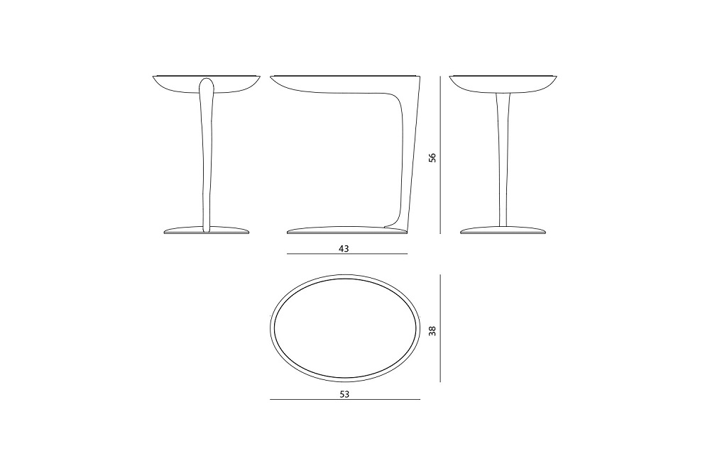Nightstand Visionnaire Zenit в интерьере