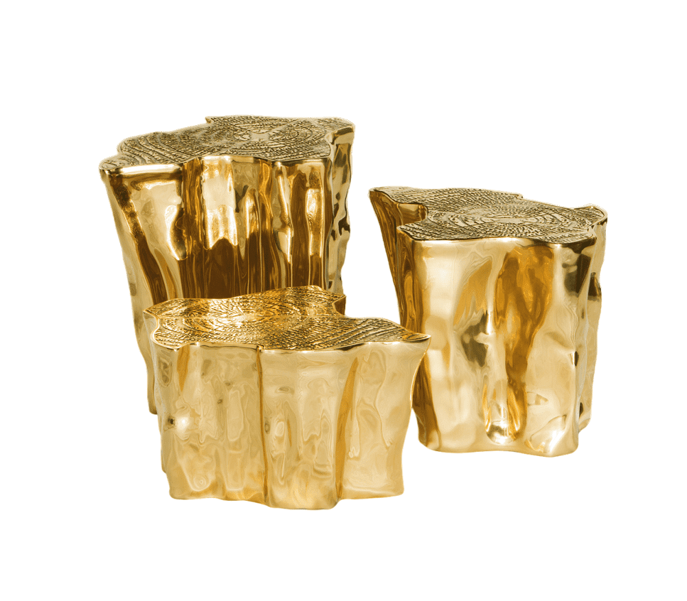 Coffee table Boca Do Lobo Eden, metal в интерьере
