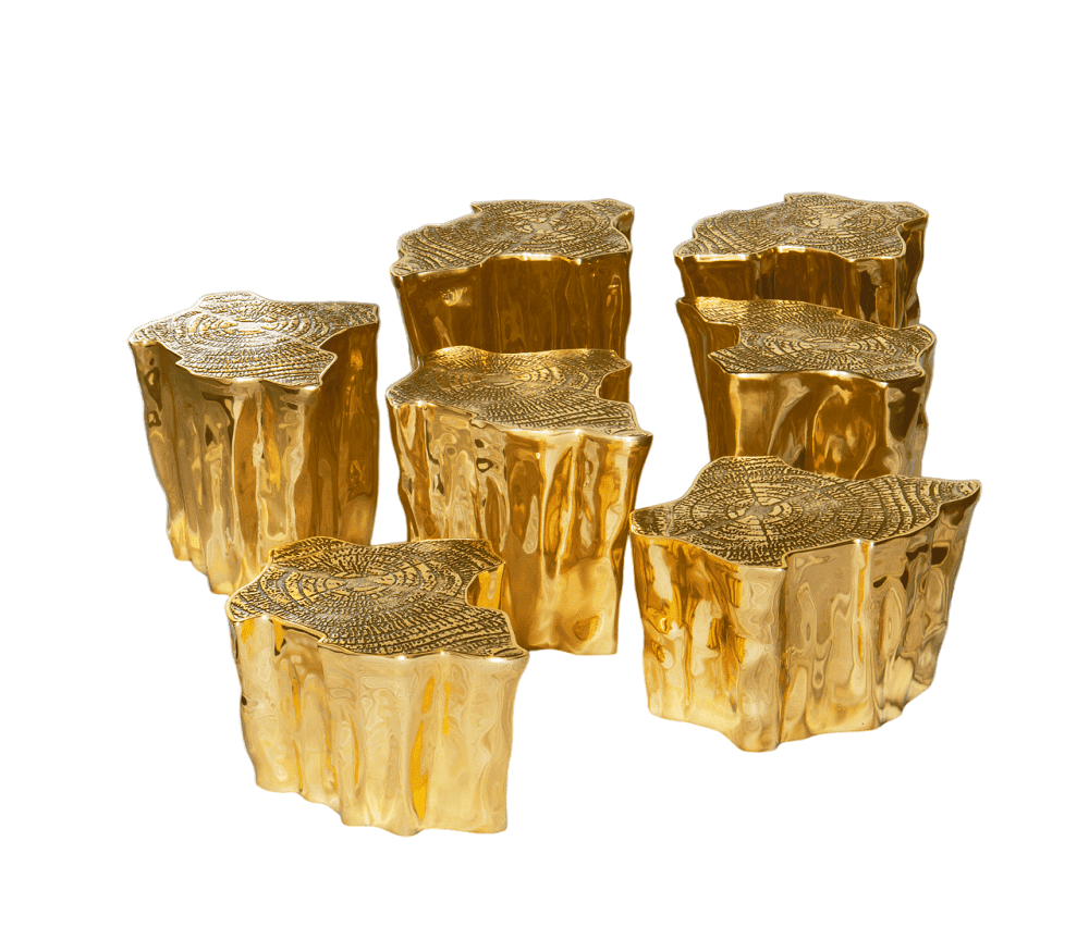 Coffee table Boca Do Lobo Eden, metal в интерьере
