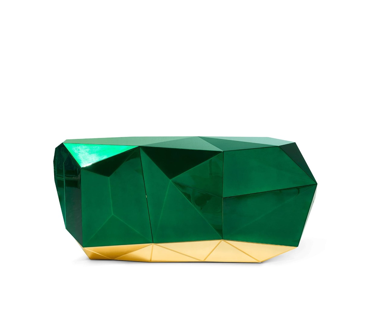 Sideboard Boca Do Lobo Diamond Emerald в интерьере