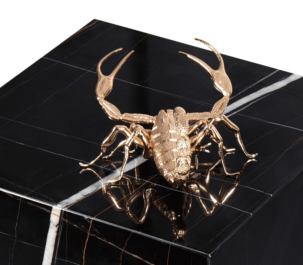 Corner table Boca Do Lobo Metamorphosis в интерьере