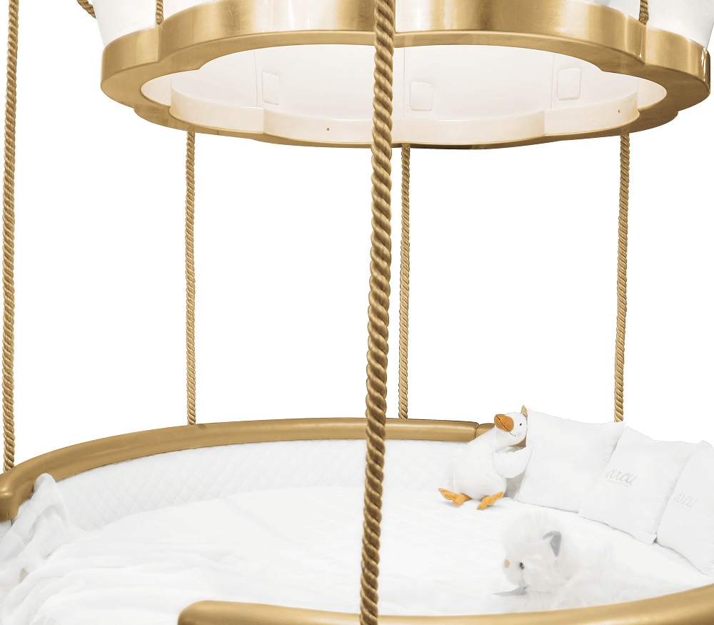 Kids' bed Boca Do Lobo Fantasy Air Balloon в интерьере
