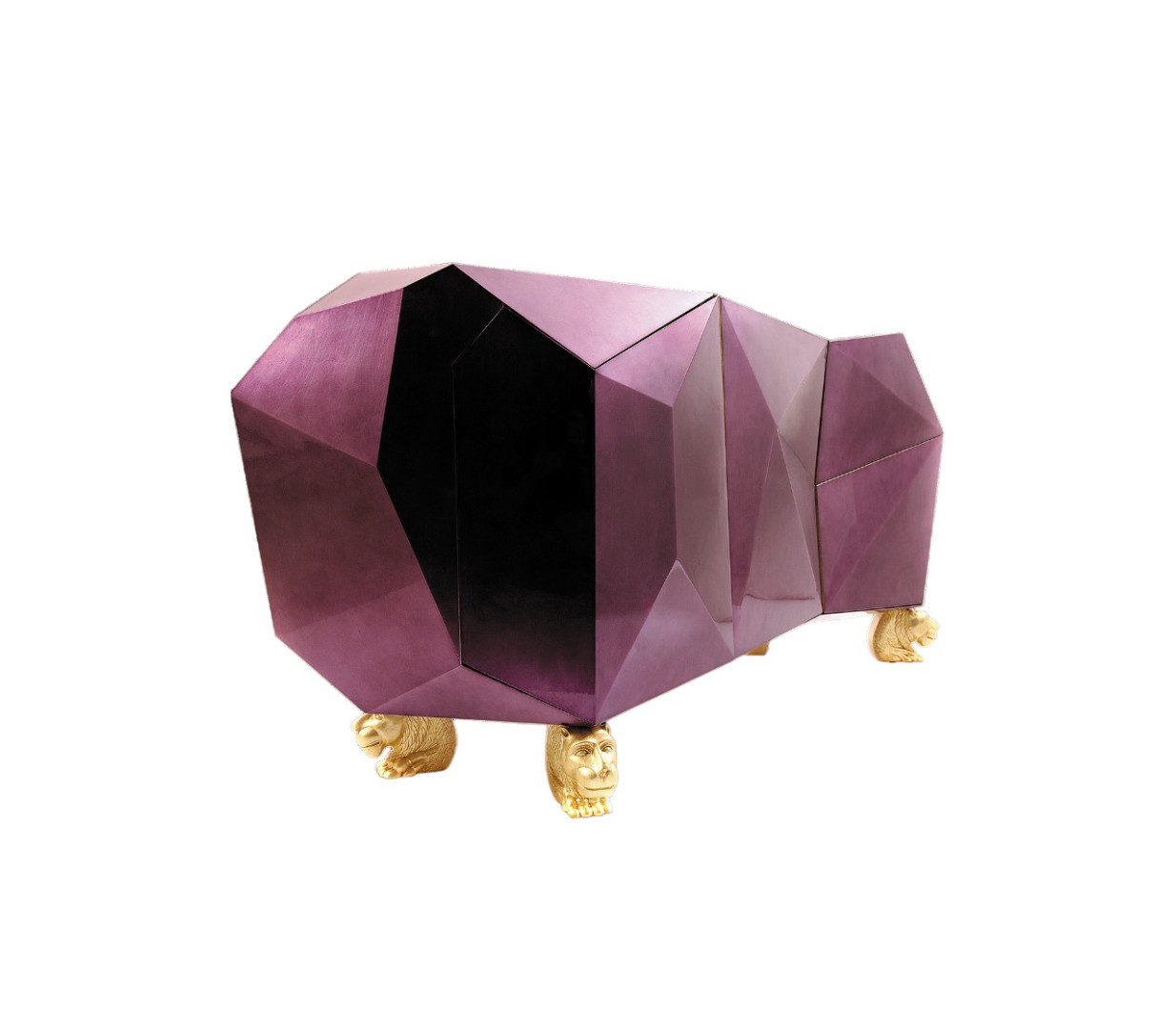 Sideboard Boca Do Lobo Diamond Amethyst в интерьере