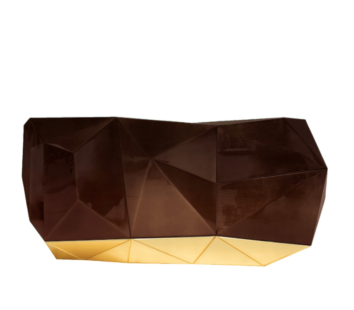 Sideboard Boca Do Lobo Diamond Chocolate в интерьере