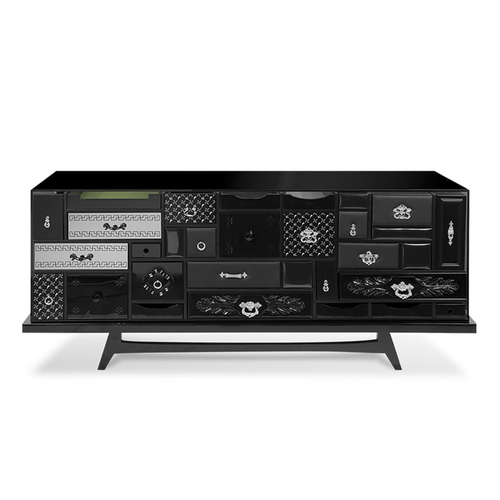 Sideboard Boca Do Lobo Mondrian Black