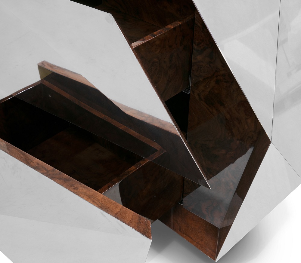 Sideboard Boca Do Lobo Diamond Pyrite XL в интерьере