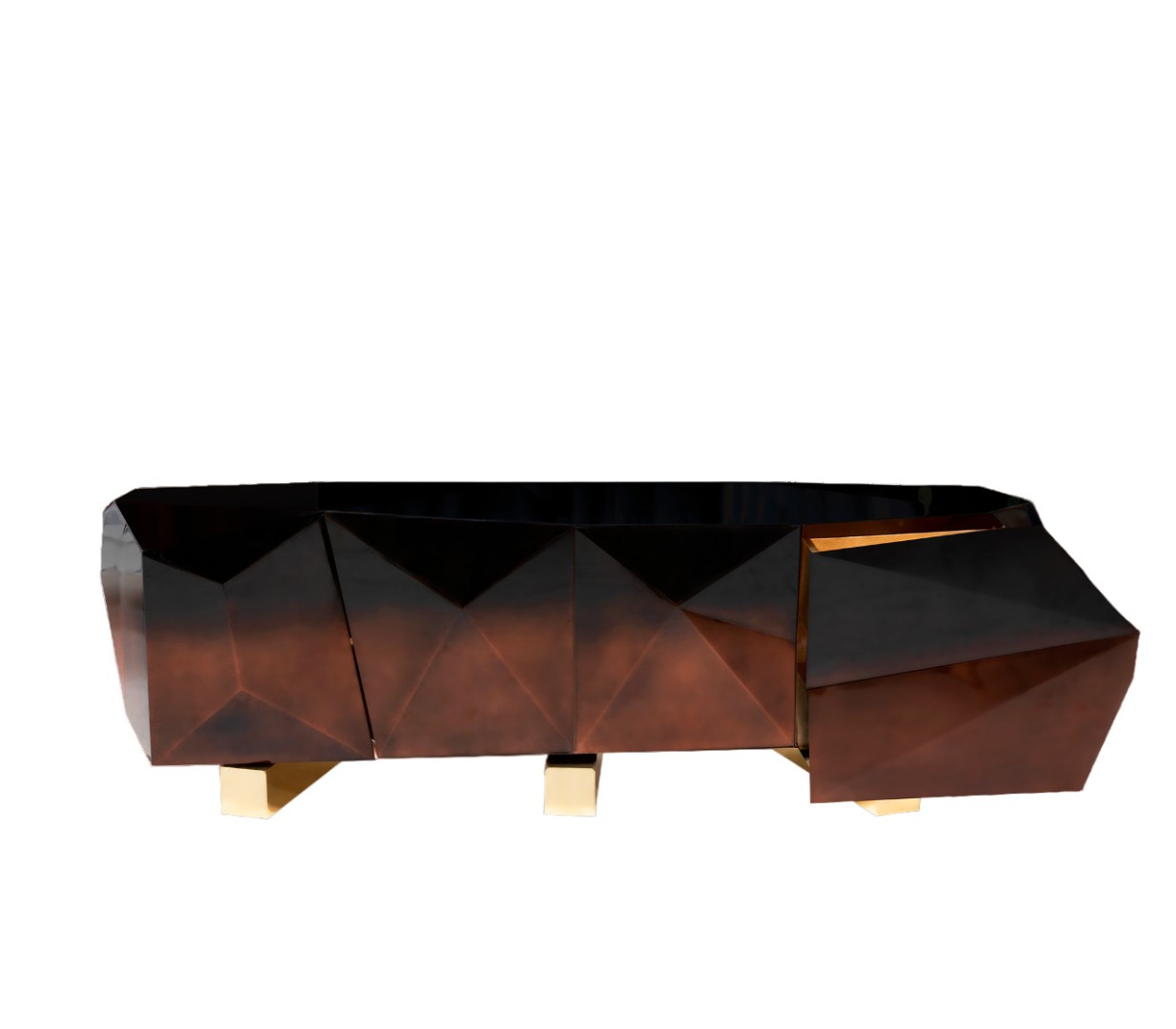 Sideboard Boca Do Lobo Diamond Chocolate XL в интерьере