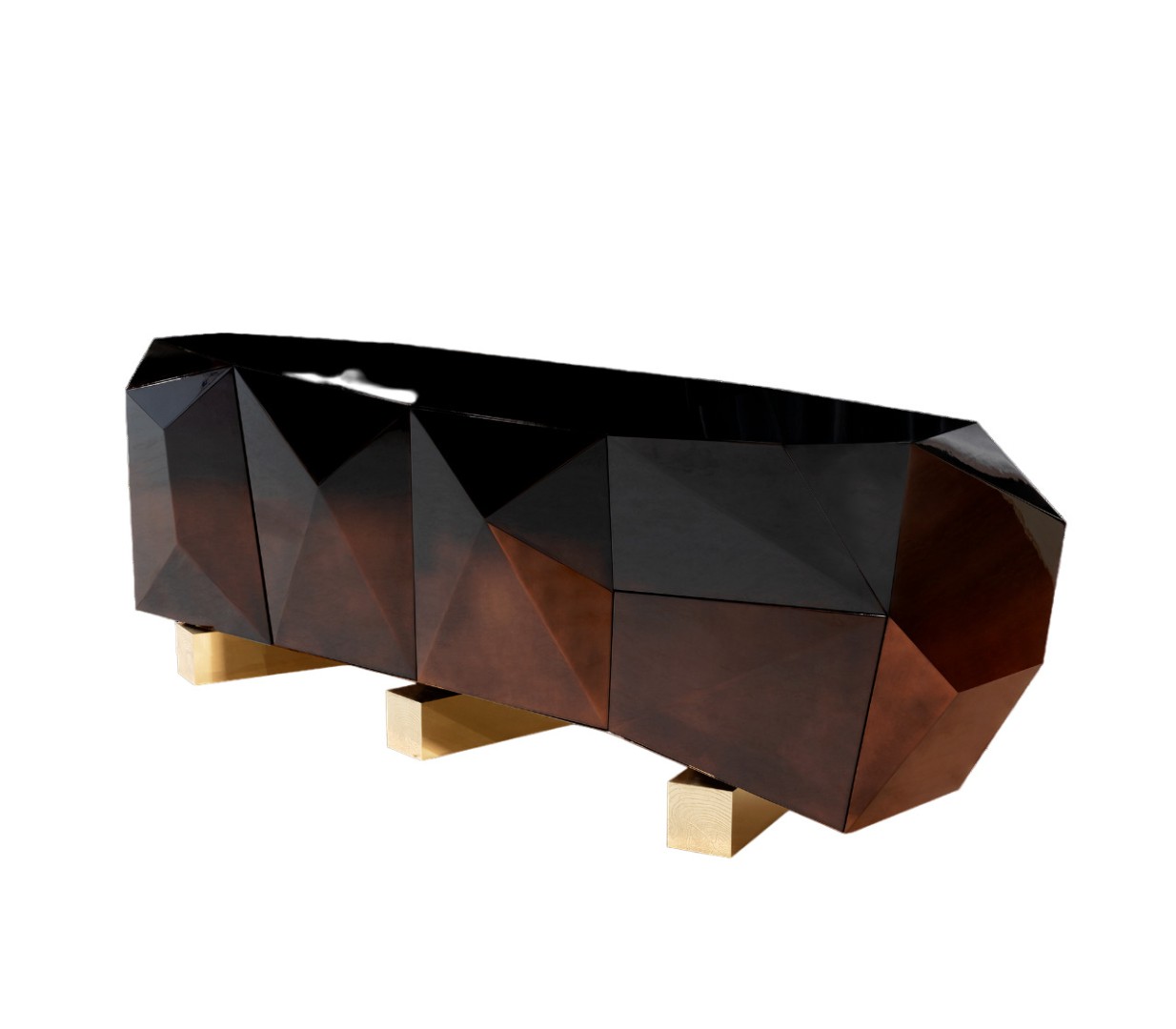 Sideboard Boca Do Lobo Diamond Chocolate XL в интерьере