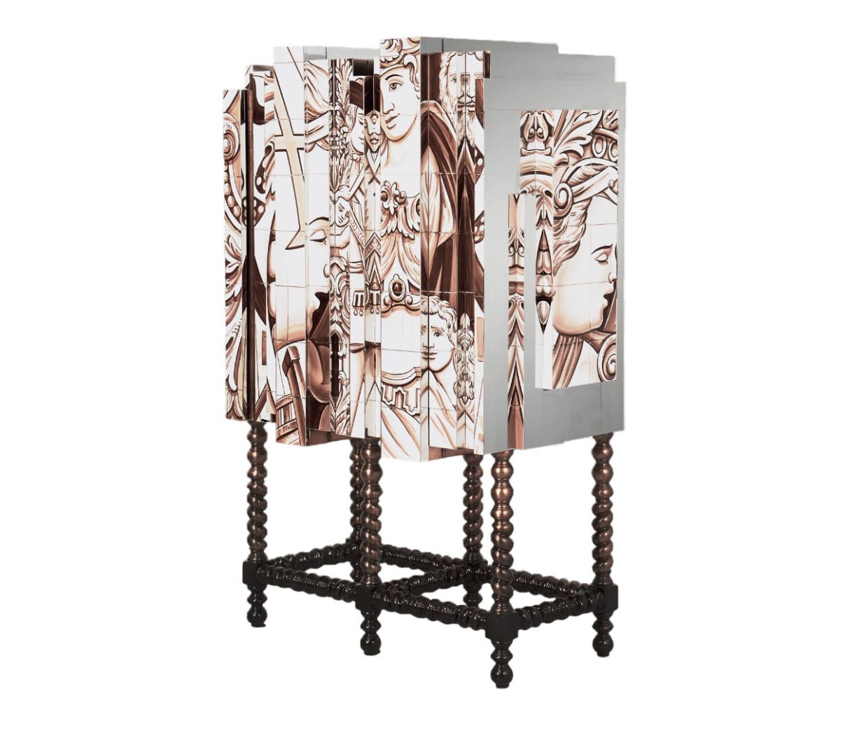 Wine cabinet Boca Do Lobo D.Heritage в интерьере