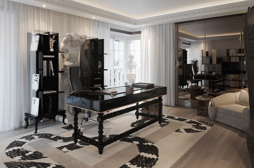 Bookcase Boca Do Lobo Tower в интерьере