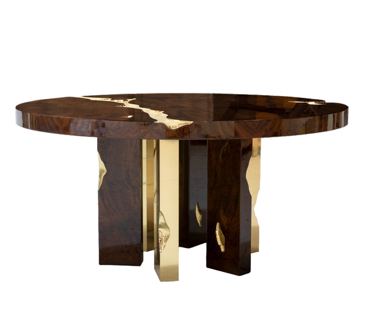 Dining table Boca Do Lobo Empire Round в интерьере