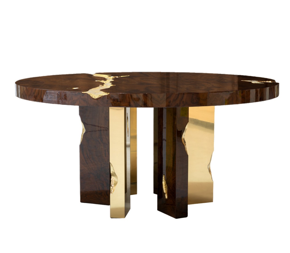 Dining table Boca Do Lobo Empire Round в интерьере