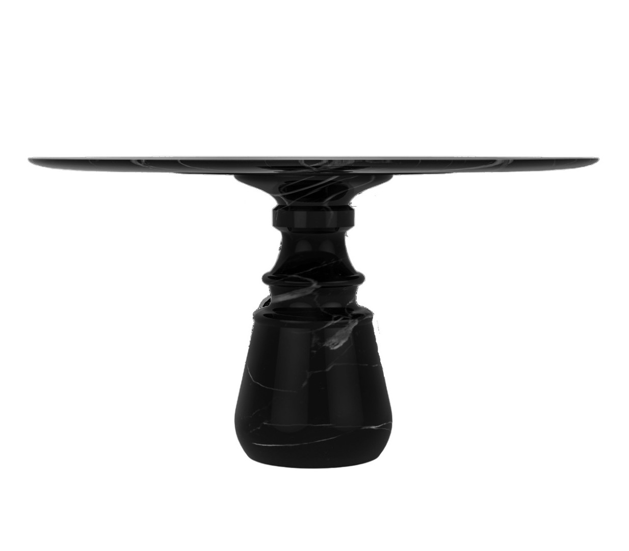 Dining table Boca Do Lobo Pietra Round в интерьере
