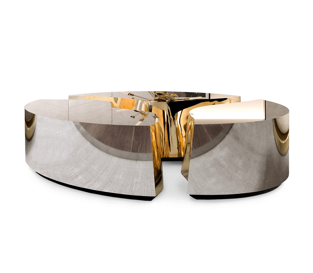 Dining table Boca Do Lobo Lapiaz Oval в интерьере