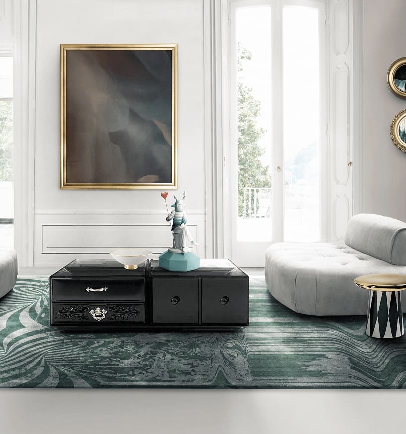 Coffee table Boca Do Lobo Soho в интерьере