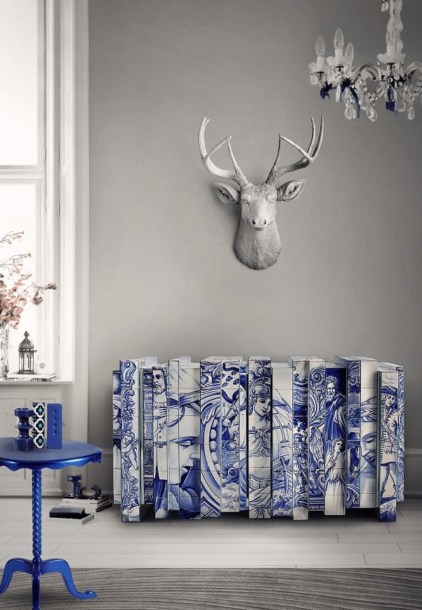 Corner table Boca Do Lobo Ottoman в интерьере