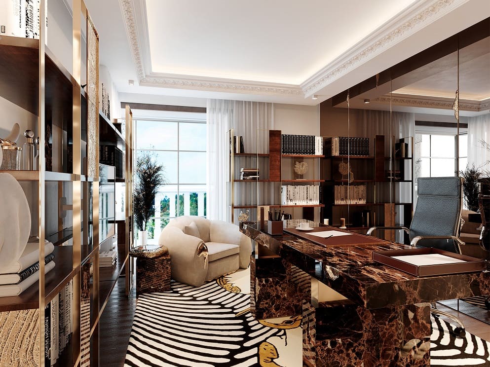 Desk Boca Do Lobo Empire в интерьере