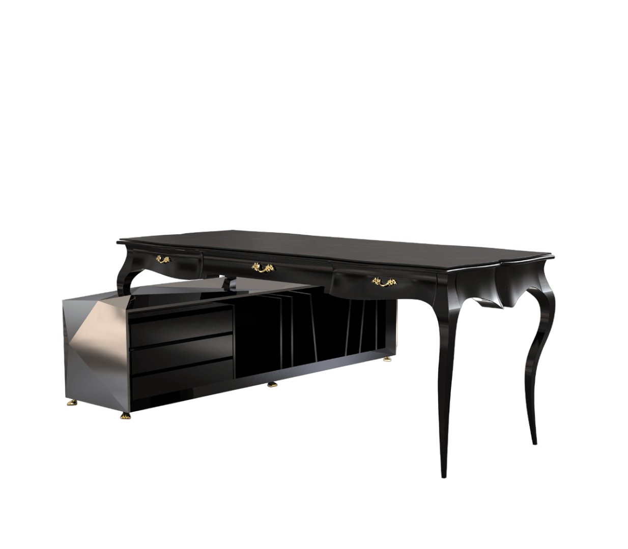 Desk Boca Do Lobo Boulevard Diamond в интерьере