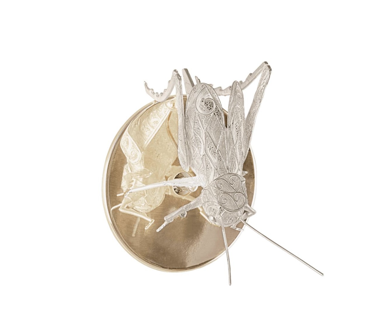 Sconce Boca Do Lobo Filigree Cricket в интерьере