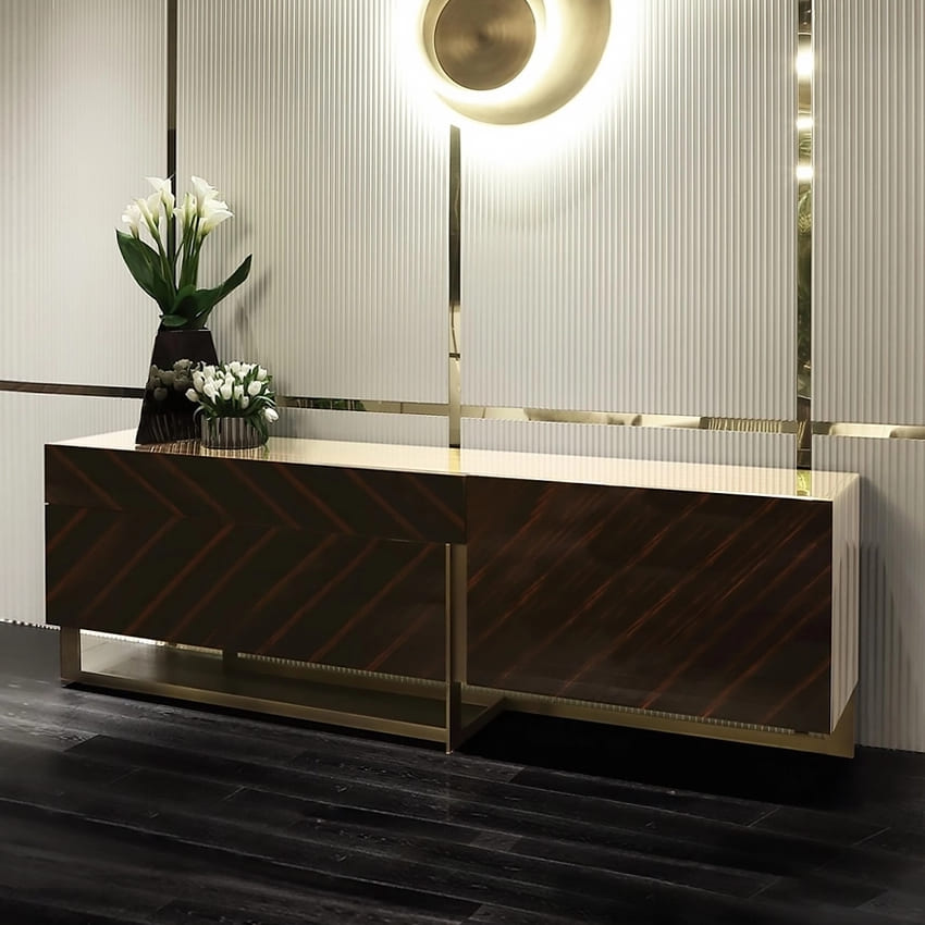 Buffet Rugiano Blade в интерьере