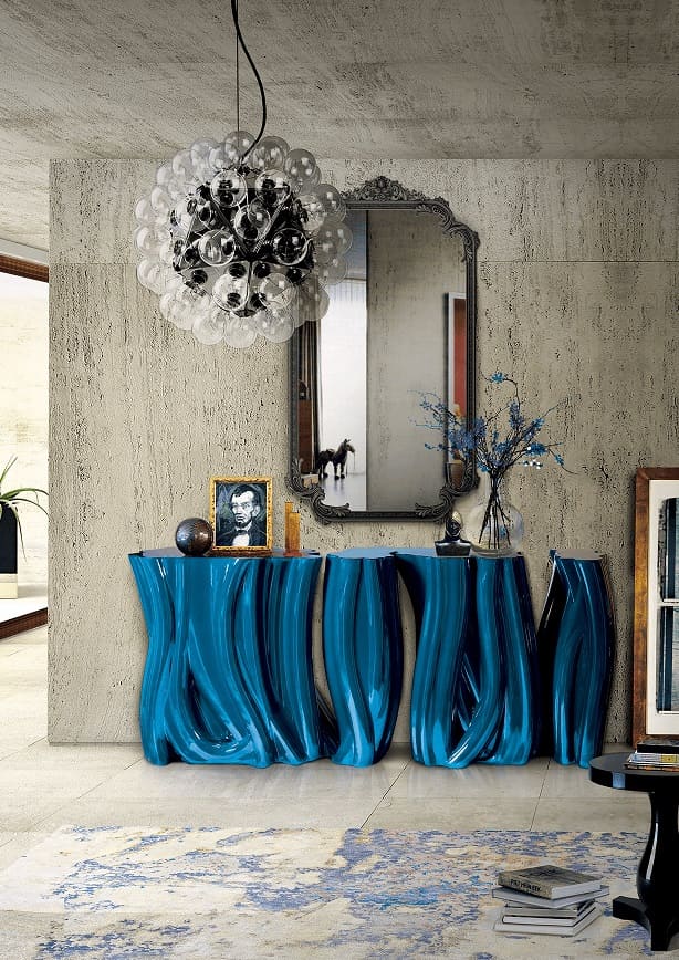 Mirror Boca Do Lobo Louis XVI в интерьере