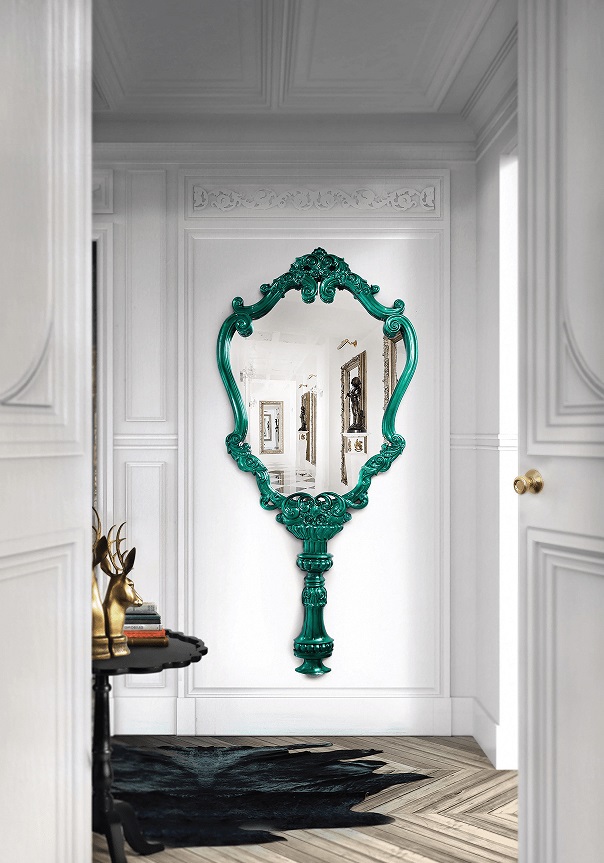 Mirror Boca Do Lobo Marie Therese в интерьере