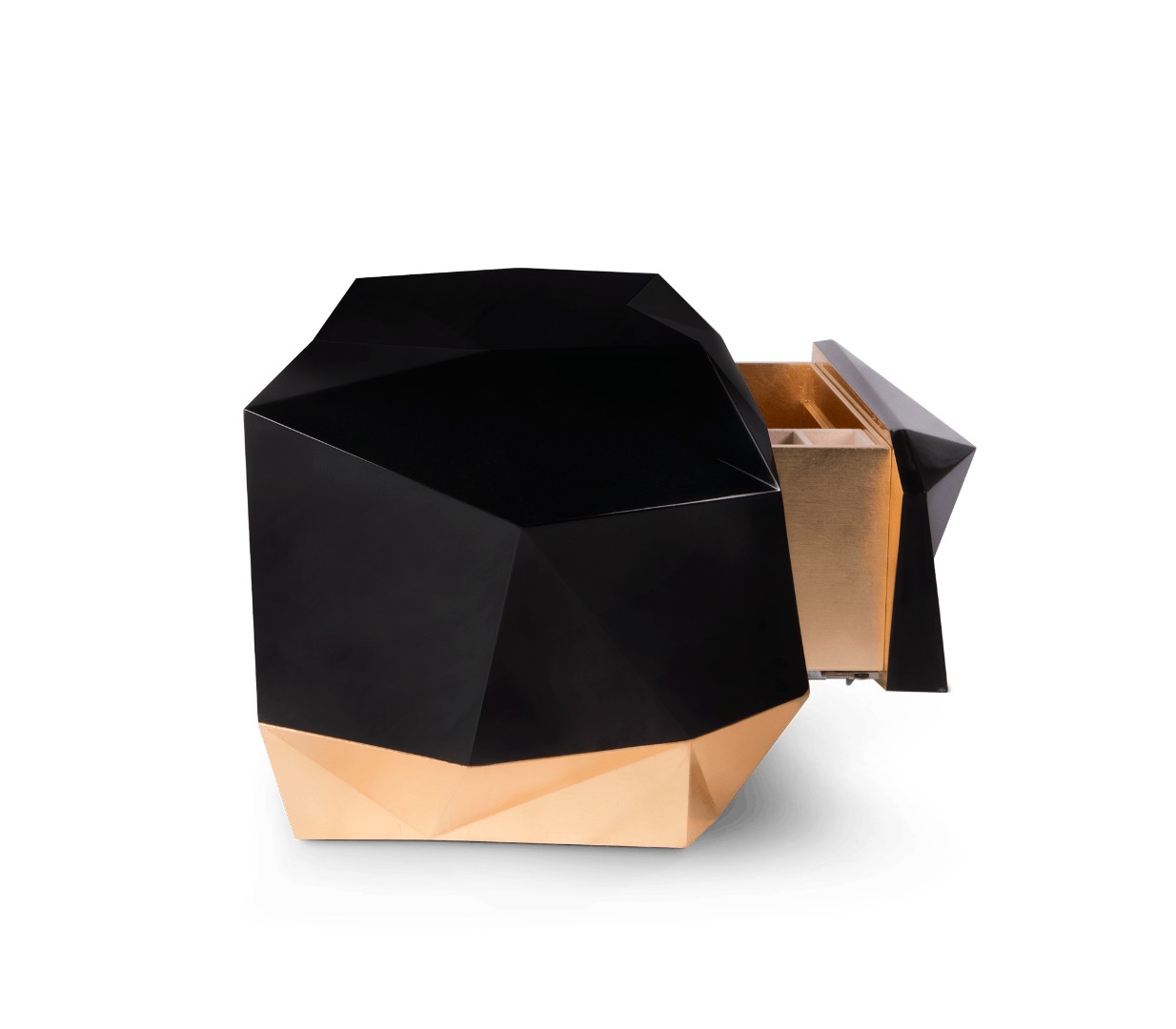 Nightstand Boca Do Lobo Diamond в интерьере