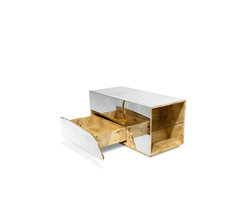Nightstand Boca Do Lobo Lapiaz в интерьере