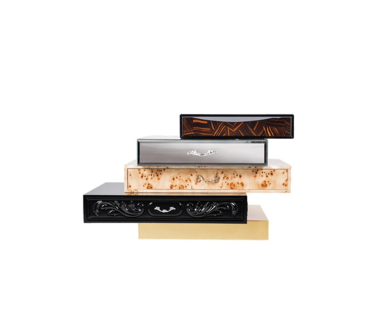 Nightstand Boca Do Lobo Frank в интерьере