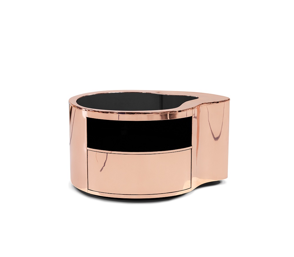 Nightstand Boca Do Lobo Wave в интерьере