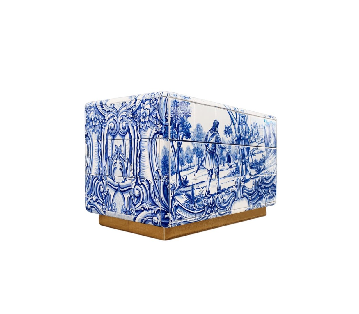 Nightstand Boca Do Lobo Heritage в интерьере