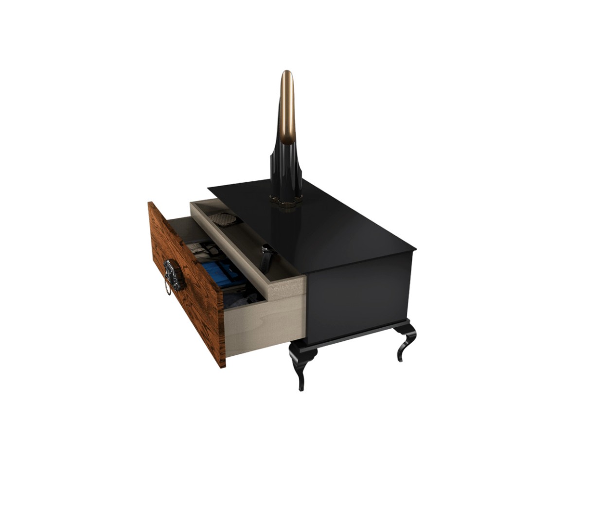 Nightstand Boca Do Lobo Guggenheim в интерьере