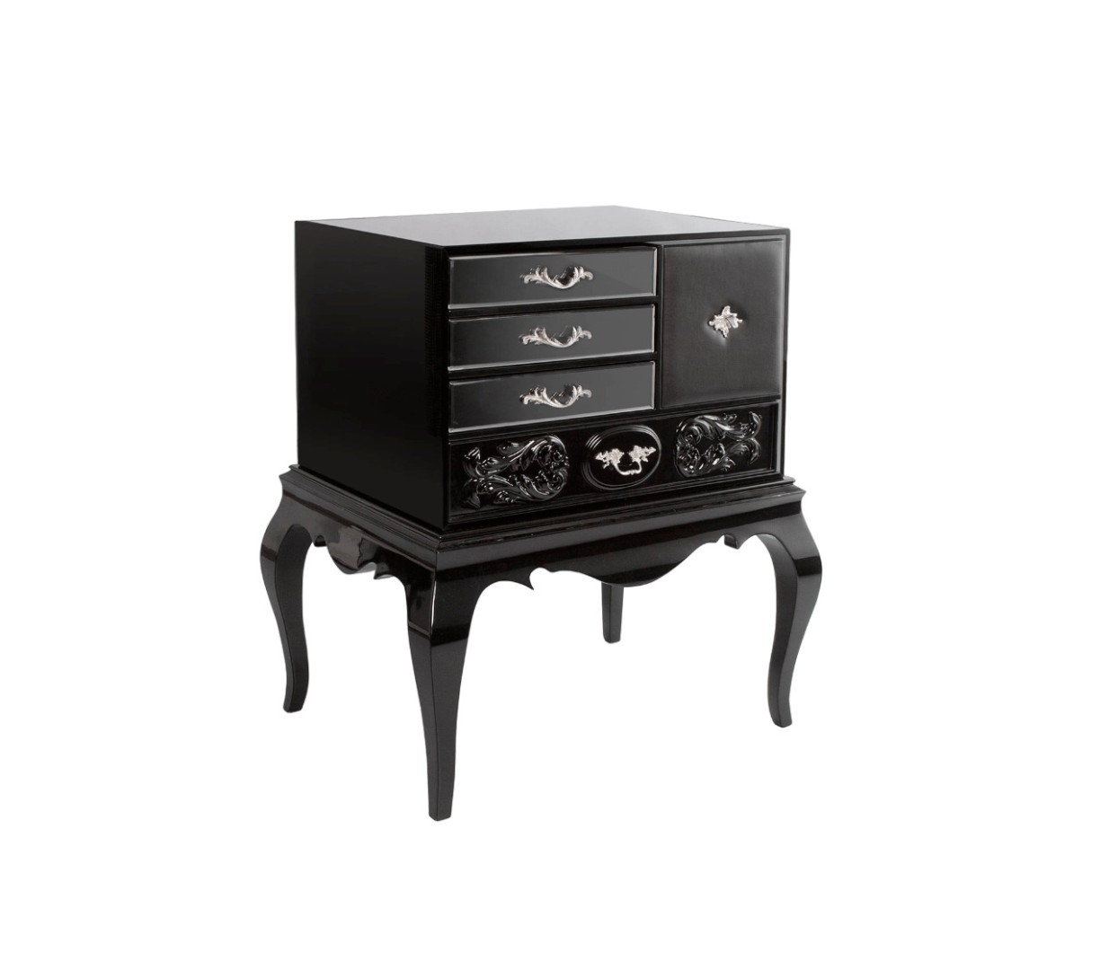 Nightstand Boca Do Lobo Brooklyn в интерьере