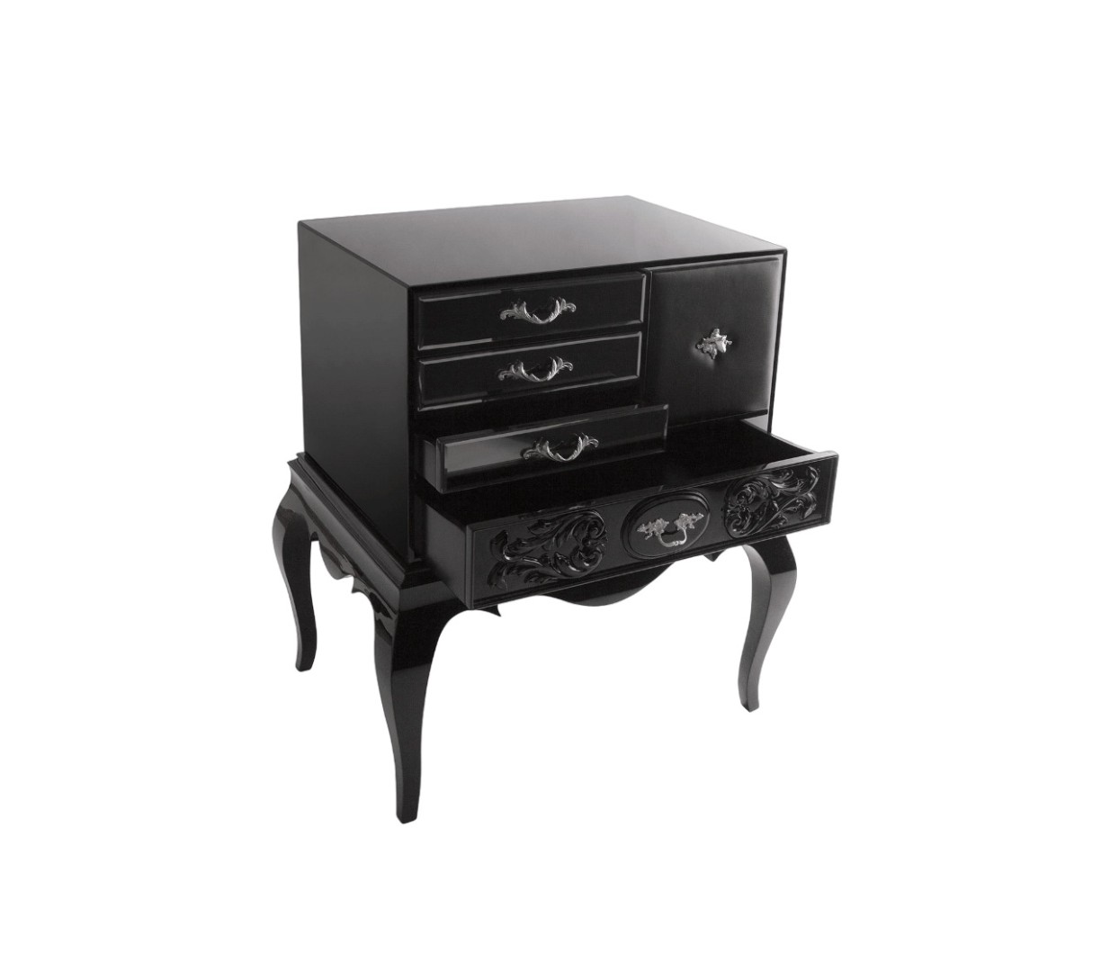 Nightstand Boca Do Lobo Brooklyn в интерьере
