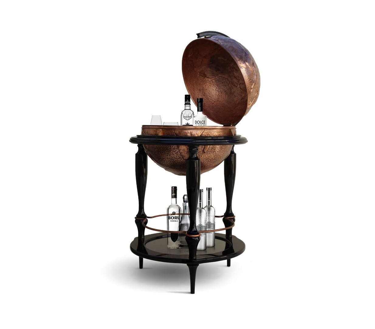 Wine cabinet Boca Do Lobo Equator в интерьере