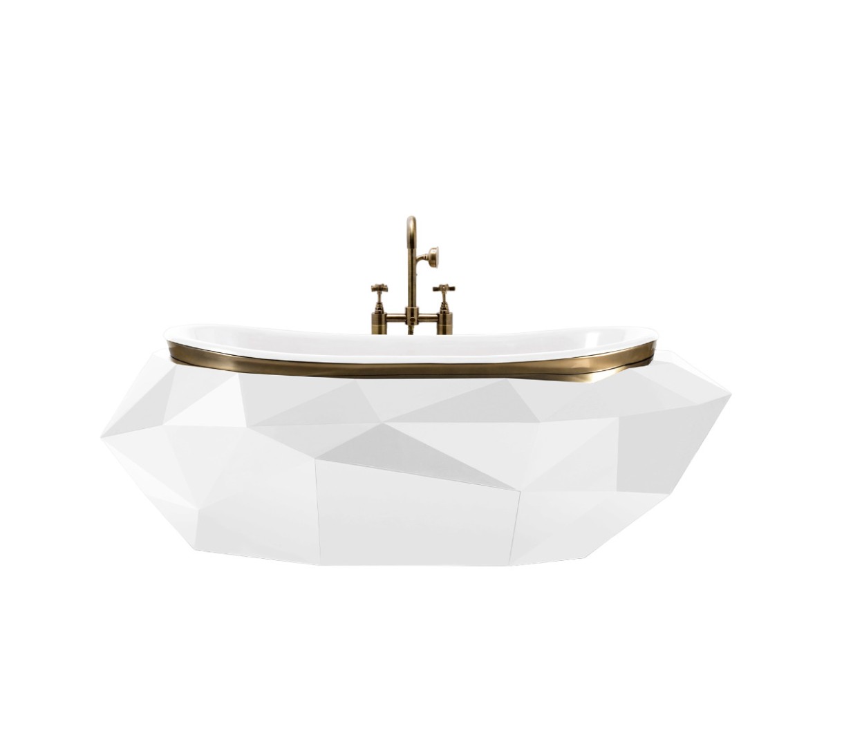 Bathtub Boca Do Lobo Diamond в интерьере