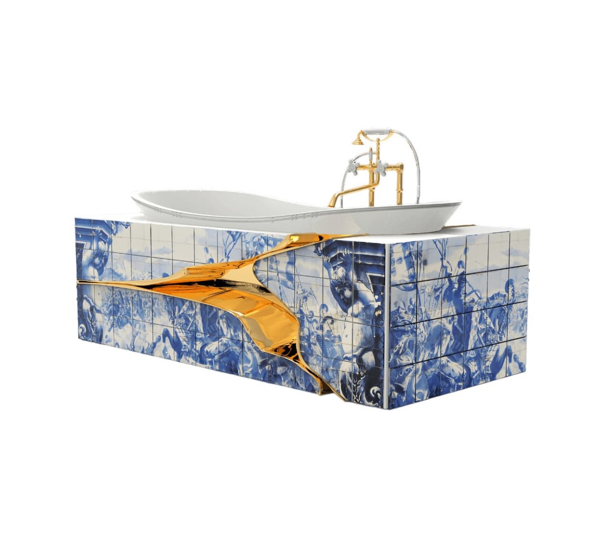 Bathtub Boca Do Lobo Heritage в интерьере