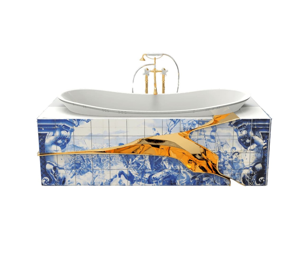 Bathtub Boca Do Lobo Heritage в интерьере