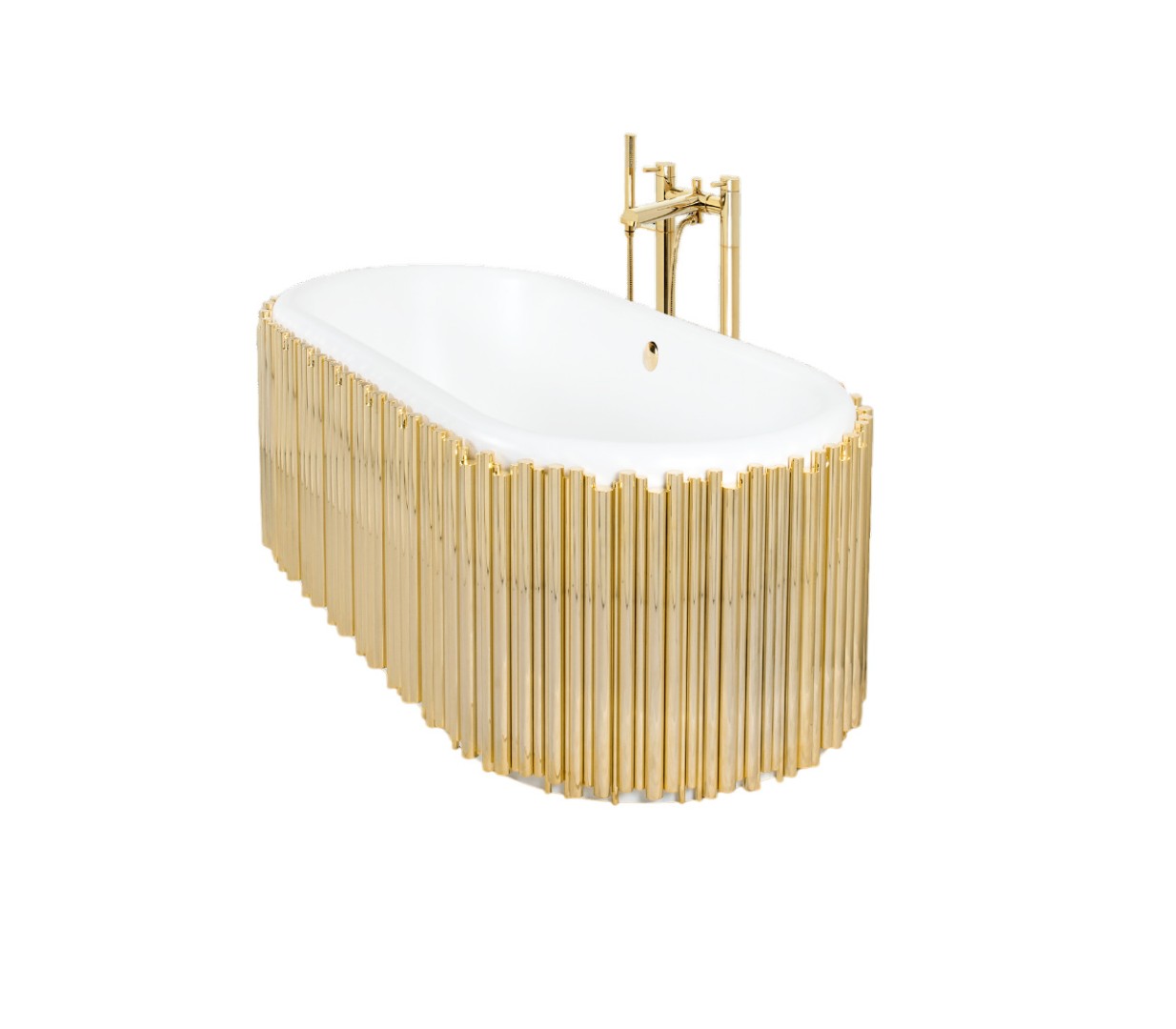 Bathtub Boca Do Lobo Symphony Oval в интерьере
