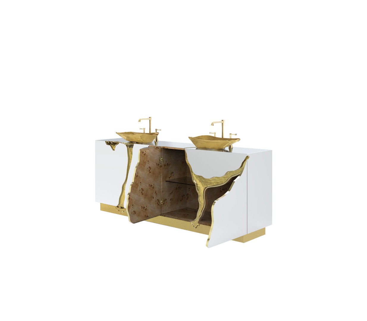 Bathroom cabinet Boca Do Lobo Lapiaz в интерьере
