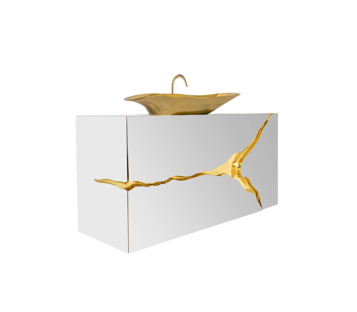 Bathroom cabinet Boca Do Lobo Lapiaz Suspension в интерьере