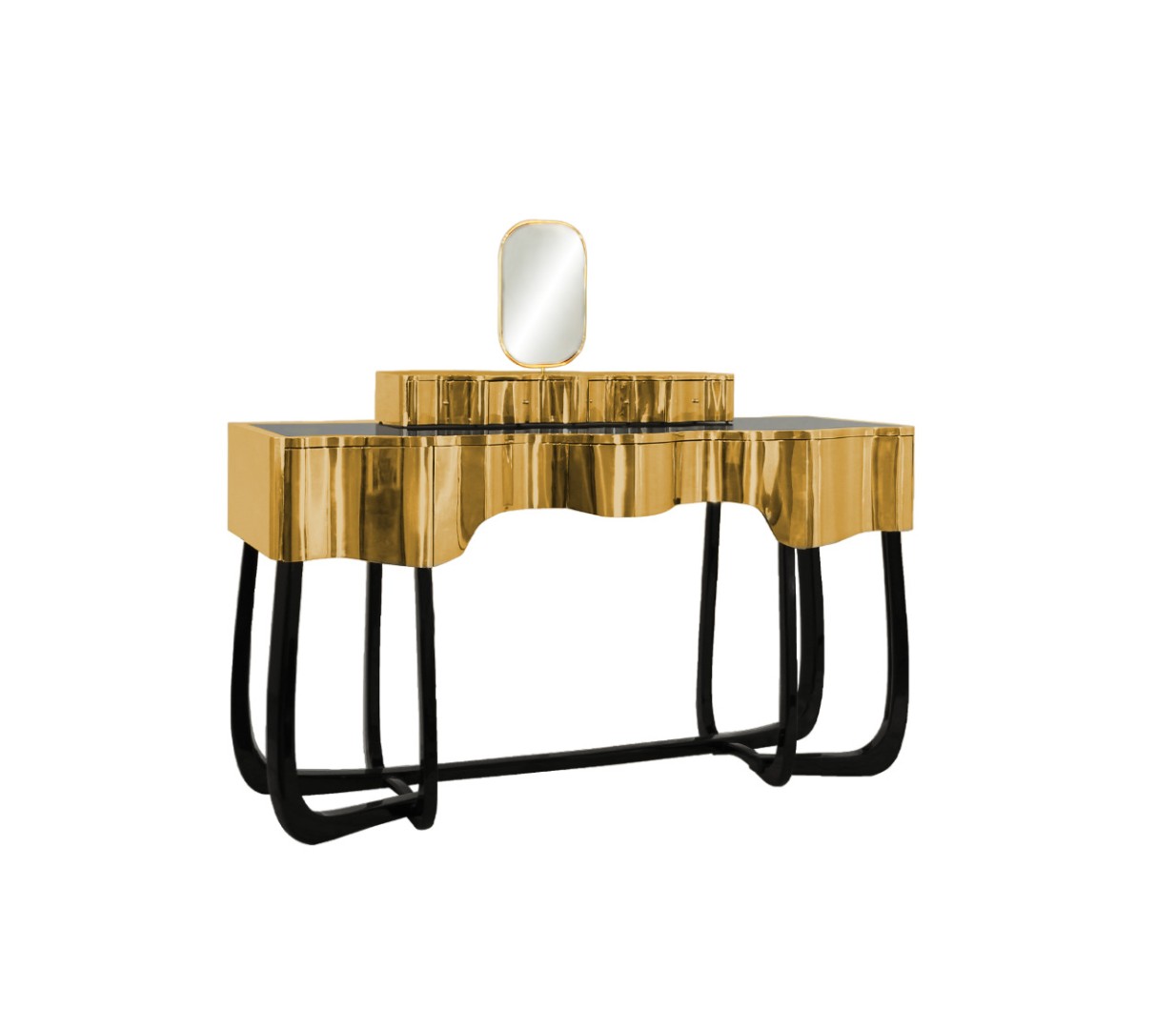 Dressing table Boca Do Lobo Sinuous в интерьере