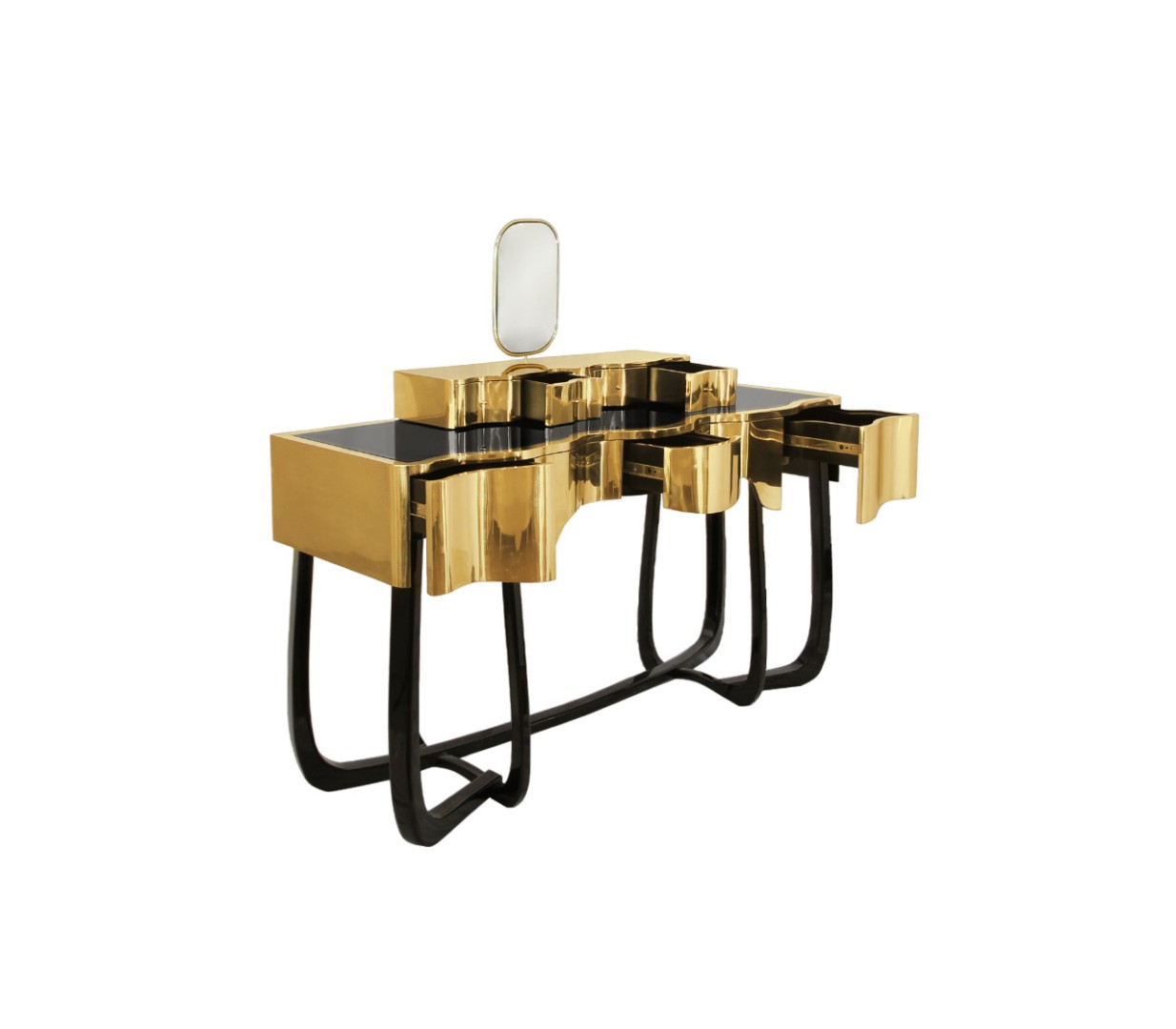 Dressing table Boca Do Lobo Sinuous в интерьере